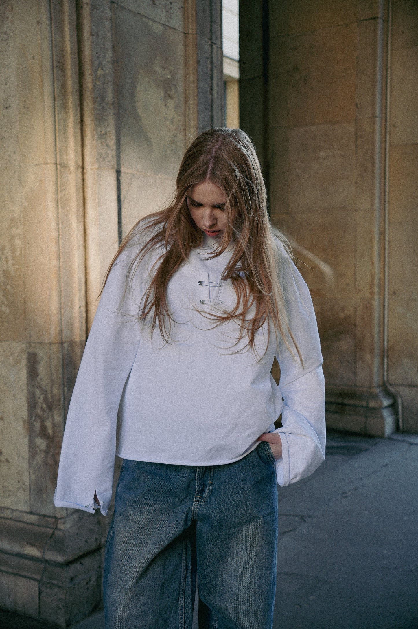 white longsleeve