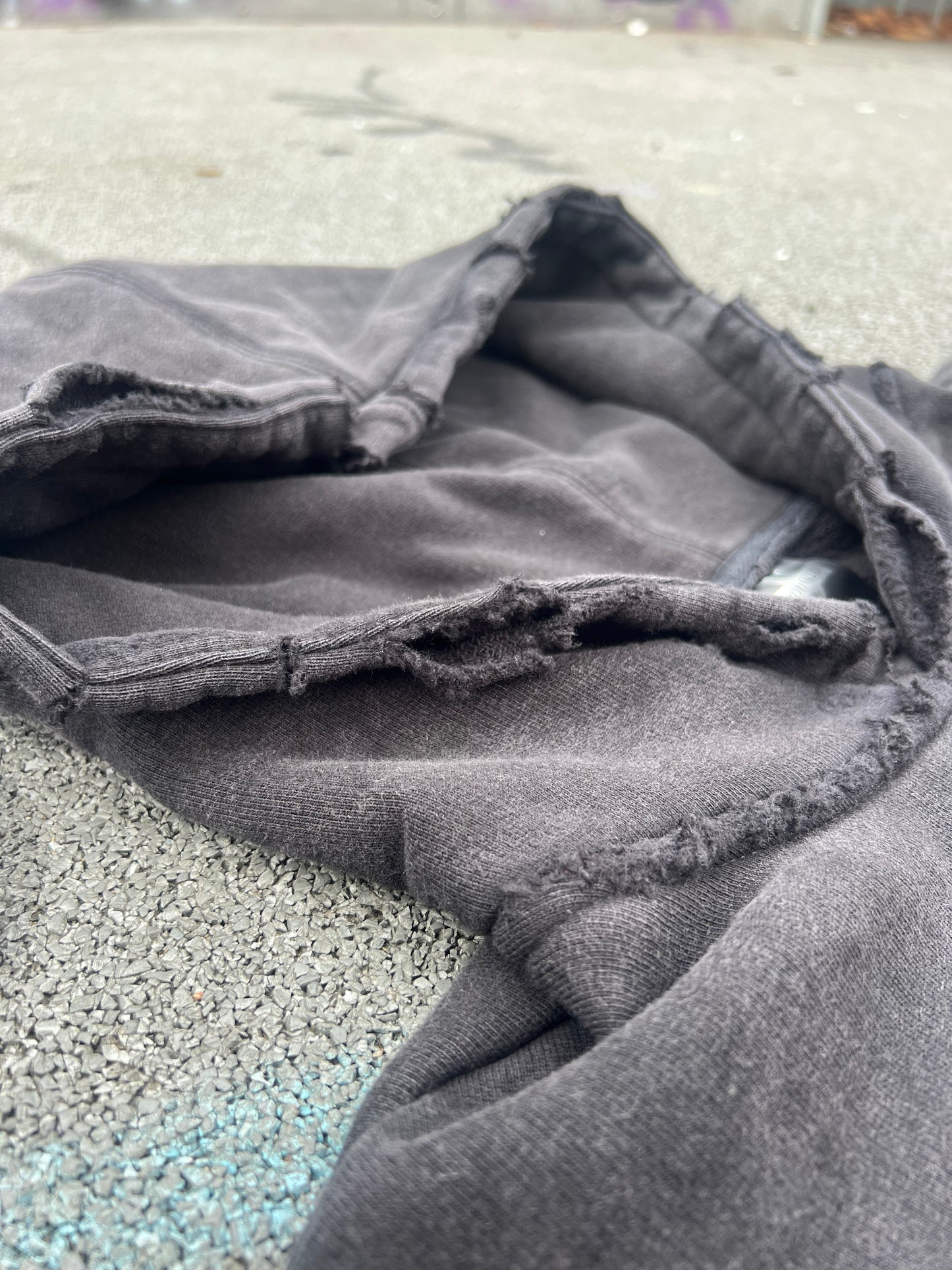 HEARTLESS // distressed heavyweight hoodie
